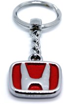 Honda Sleutelhanger Metalen | Honda Logo | Keychain Honda | Red Color