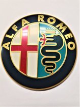 Alfa Romeo Embleem logo 74 MM goud