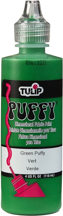 Peinture textile dimensionnelle Tulip 4 fl oz Noir Peinture