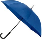 paraplu automaat 101 cm aluminium/fiberglass blauw
