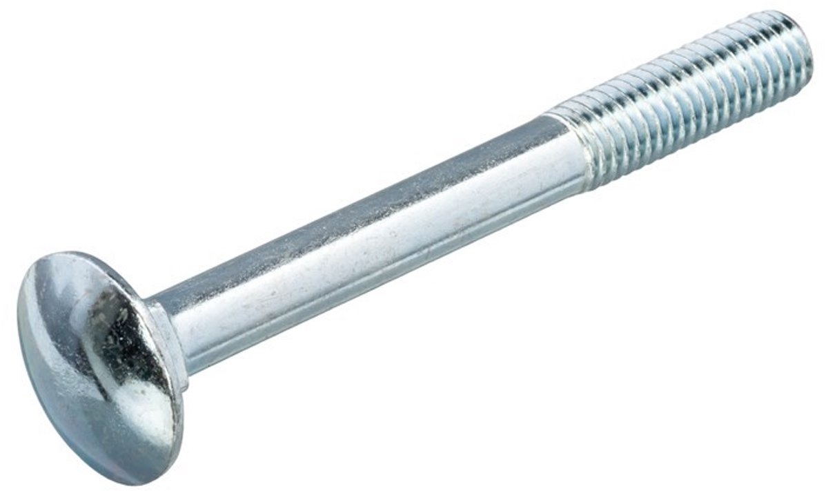 Slotbout M10x30mm Staal Verzinkt + moer - 200 stuks