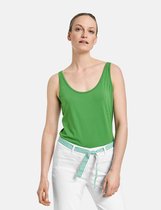 GERRY WEBER Dames Top met paspelrand