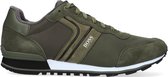 Boss Parkour Runn Nymx Lage sneakers - Leren Sneaker - Heren - Groen - Maat 41