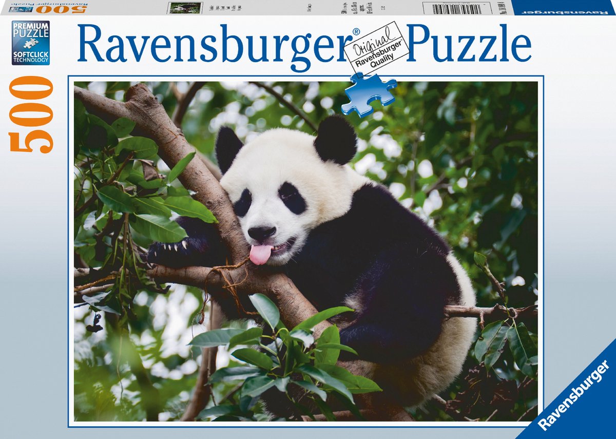 Ravensburger puzzel Panda - Legpuzzel - 500 stukjes