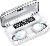 Ture Wireless Stereo F9- in earpods- Bluetooth draadloze oordopjes- Alternatief Ai pods & GA Buds- Sport oordopje- Wit