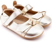 OLD SOLES - ballerina's - bow chique gold - Maat 23