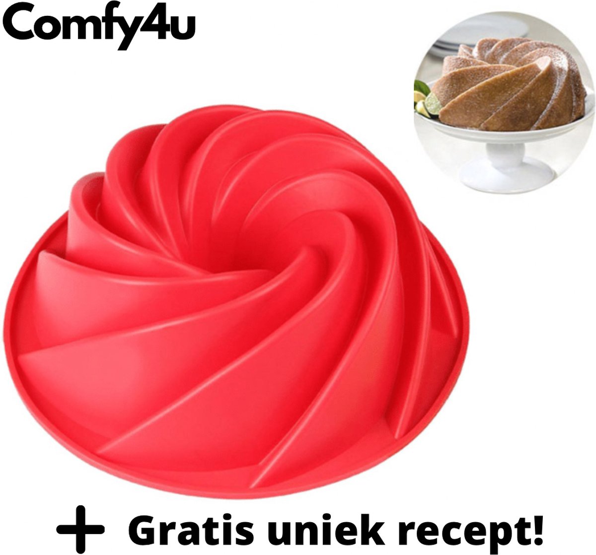 Comfy4U Siliconen Tulbandvorm Spiraal Siliconen Tulbandvorm Spiraal comfy4u-siliconen-tulbandvorm-spiraal-siliconen-tulbandvorm-spiraal