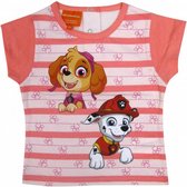 T-Shirt Paw Patrol meisjes katoen oranje mt 80