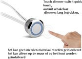 Led Dimmer  - Touch Sensor Switch Knop - Touch Sensor Schakelaar