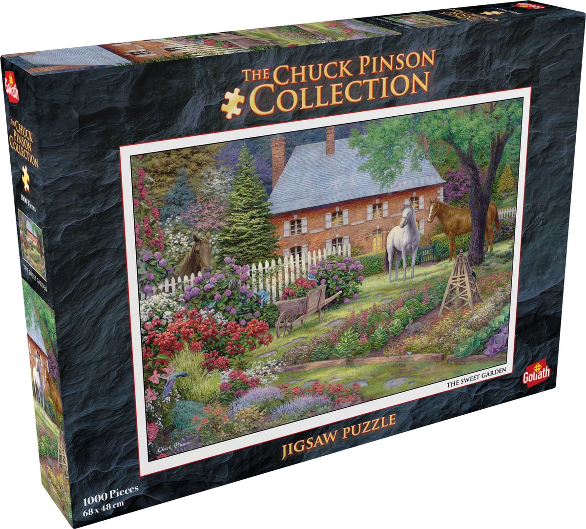 Goliath Chuck Pinson The Sweet Garden - Puzzel - Landschap - 1000 Puzzelstukjes
