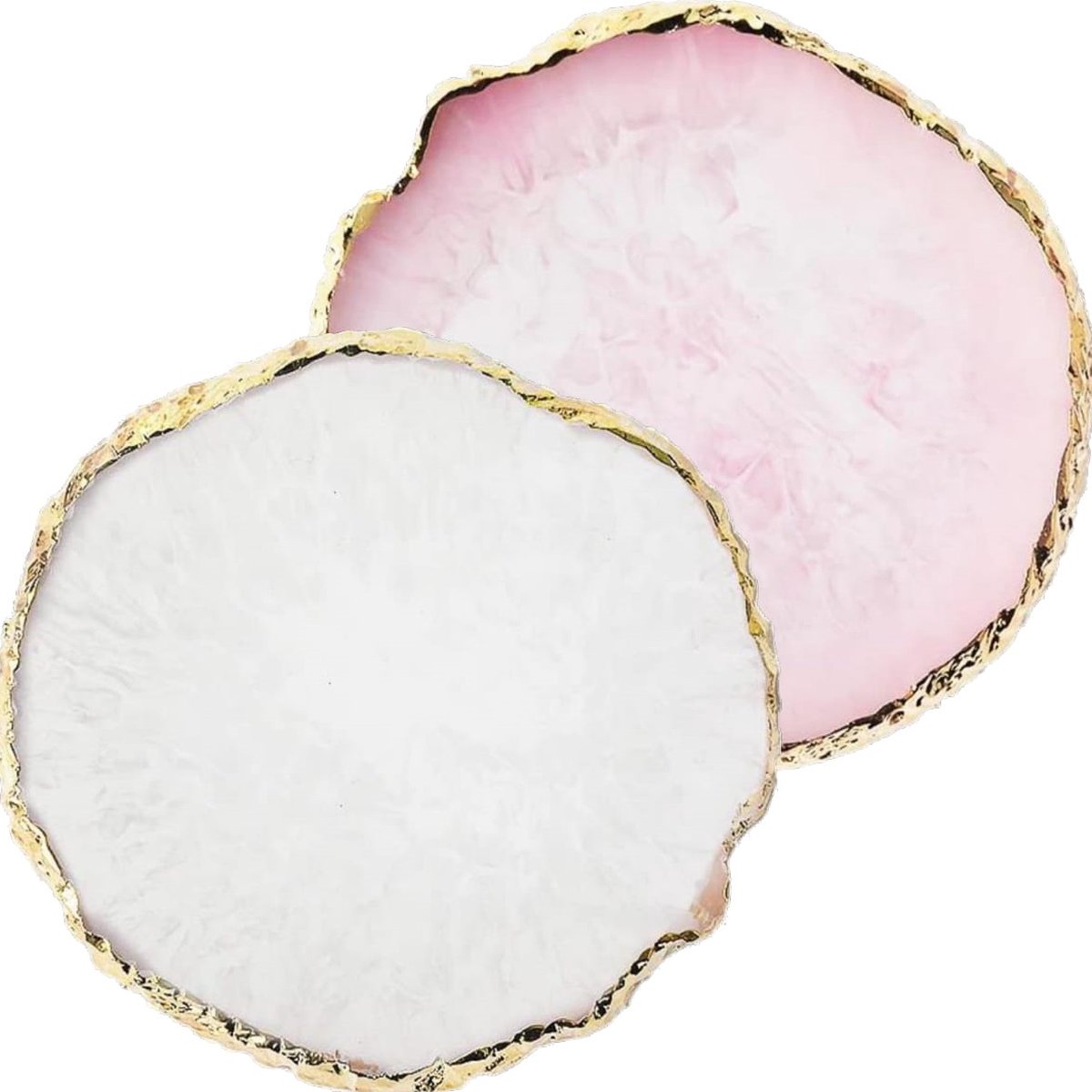 Goedkoopste Goodbitz® - Nageldisplay - 2 stuks - Nagel display - Nagel palet - Nagelpalet - Gellak palet - Nagelsteen - Nailart display - Nailstone - Nailart palette - Schilderspalet - Professioneel - ROZE EN WIT