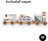 Tryco Houten Dierentrein - Inclusief naam en geboortegegevens