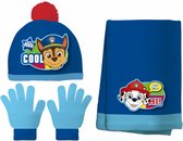 winterset Paw Patrol jongens katoen blauw 3-delig one-size