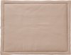 Cottonbaby - boxkleed - wafel - taupe - 75x95 cm