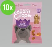 Edgard & Cooper Eend & Kip Bites - voor honden - Hondensnack - 50g - 10 Zakken