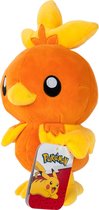 Torchic - Pokémon Pluche Knuffel 28 cm {Pokemon Plush Toy | Speelgoed knuffelpop knuffeldier voor kinderen jongens meisjes | Knuffel speel met jou favoriete speelfiguur | Pikachu, Charizard, 