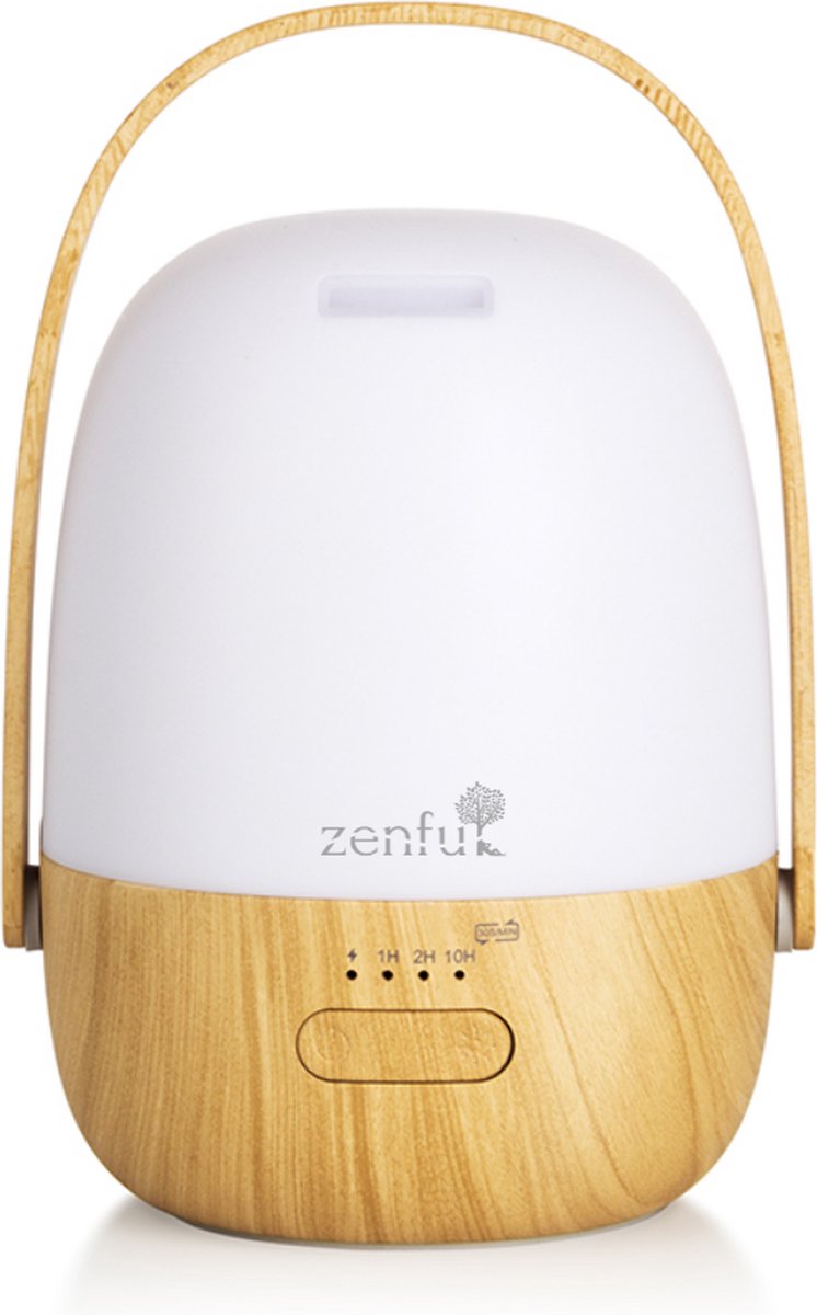 Goedkoopste Zenful Harmony - Aroma diffuser draadloos - Nachtlampje - Geurverspreider - Luchtbevochtiger - 130ml