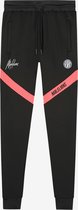 Malelions Sport Pre-Match Trackpants - Zwart/Koraal - XL