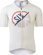 AGU High Summer Cycling Jersey III Six6 Homme - Wit - XL - Extra Respirant - Protection UV