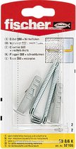 Fischer Muurplug/Duim SB 8/6 K - 2 Stuks