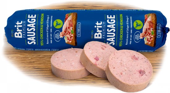 Brit Saucisse Poulet & Chevreuil 800 g
