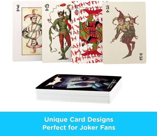 Thumbnail van een extra afbeelding van het spel Aquarius The Dark Knight - Joker Playing Cards / Speelkaarten