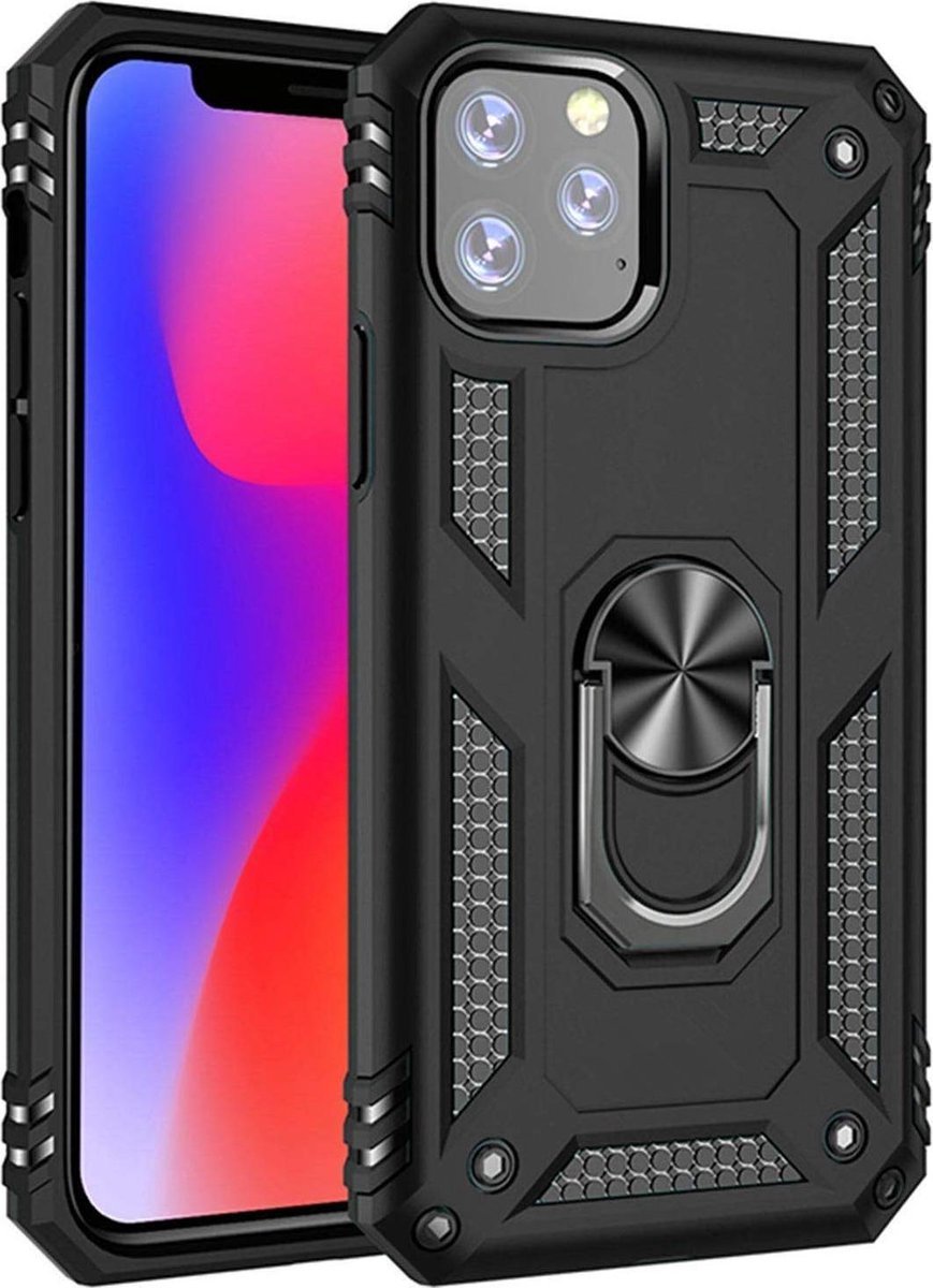 ZKl Telecom Telefoonhoesje - Back Cover - Geschikt Voor Apple IPhone 12 Mini - Zwart