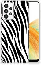 Trendy Telefoonhoesjes Geschikt voor Samsung Galaxy A33 5G Smartphone hoesje Zebra