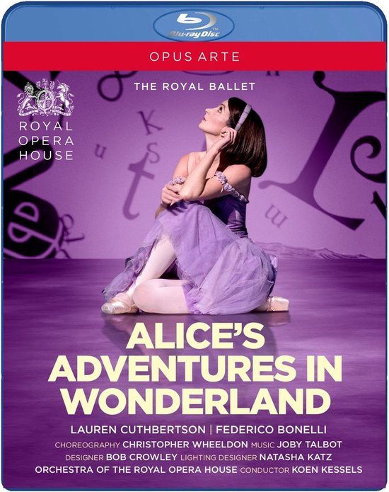 Royal Opera House Koen Kessels - Alices Adventures In Wonderland (Blu-ray)