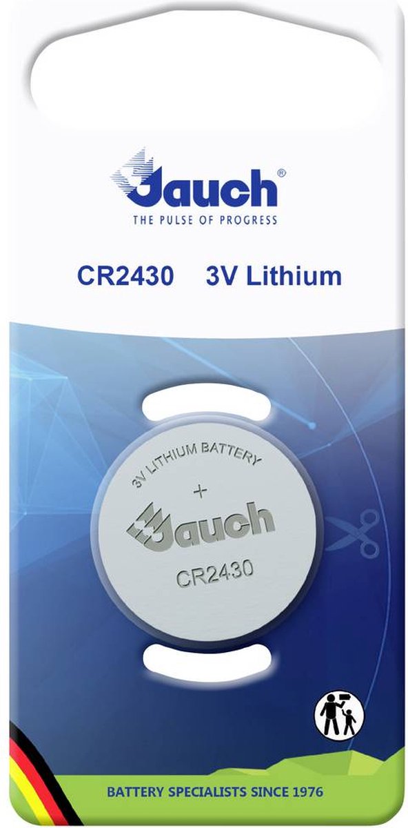 CR2430 Knoopcel Lithium 3 V 320 mAh Jauch Quartz 1 stuk(s)