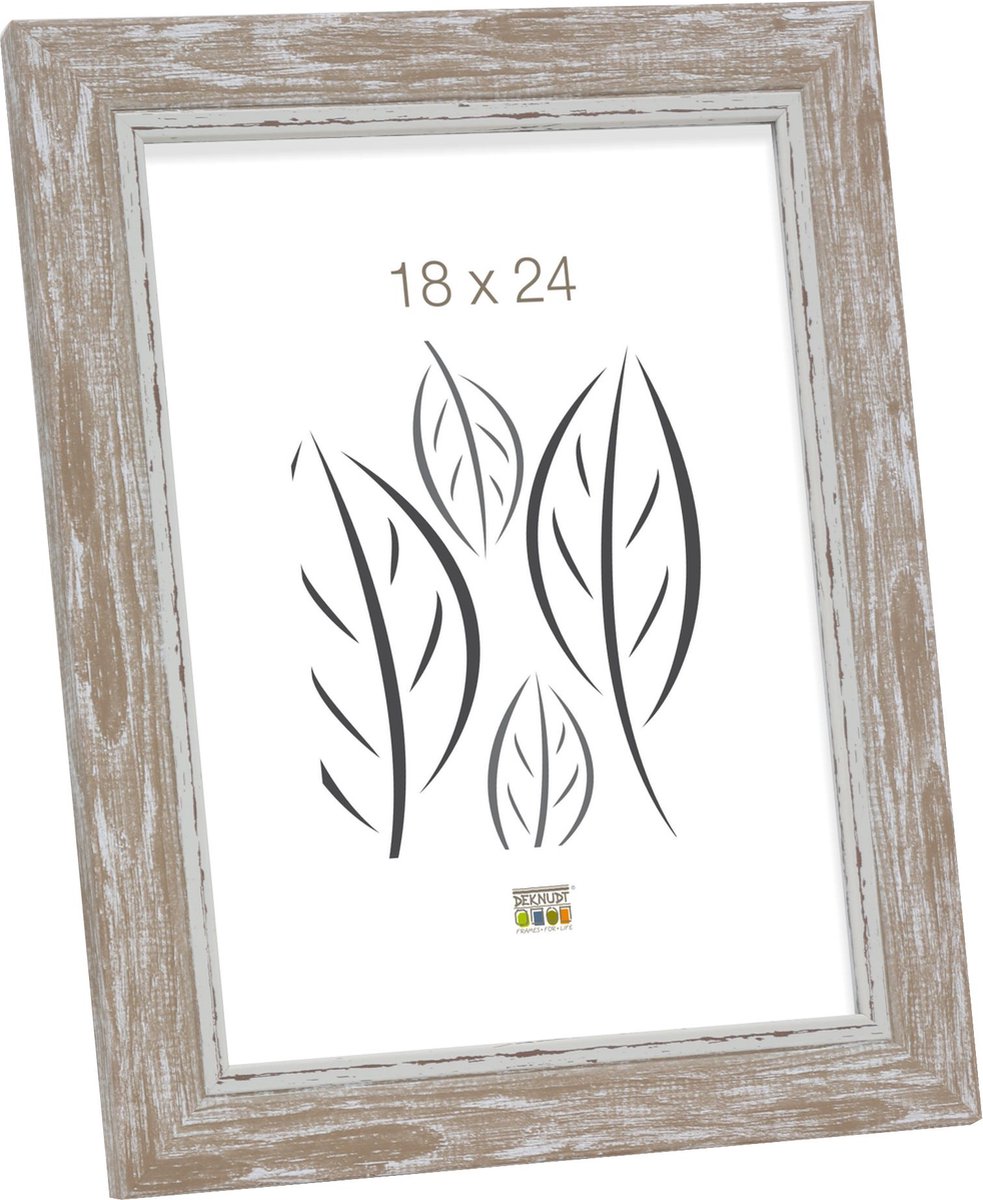 Deknudt Frames fotolijst S45VY3 - beige geschilderd - foto 18x24 cm