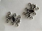 Metalen ornamenten - tussenhangers - 2 stuks - 35348