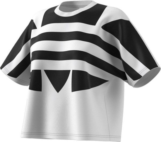 adidas Originals Lrg Logo Tee T-shirt Vrouwen wit FR42/DE40
