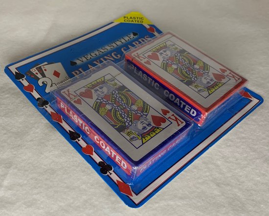 Thumbnail van een extra afbeelding van het spel Speelkaarten Vegas Style 2 pack Pokerkaarten standard version