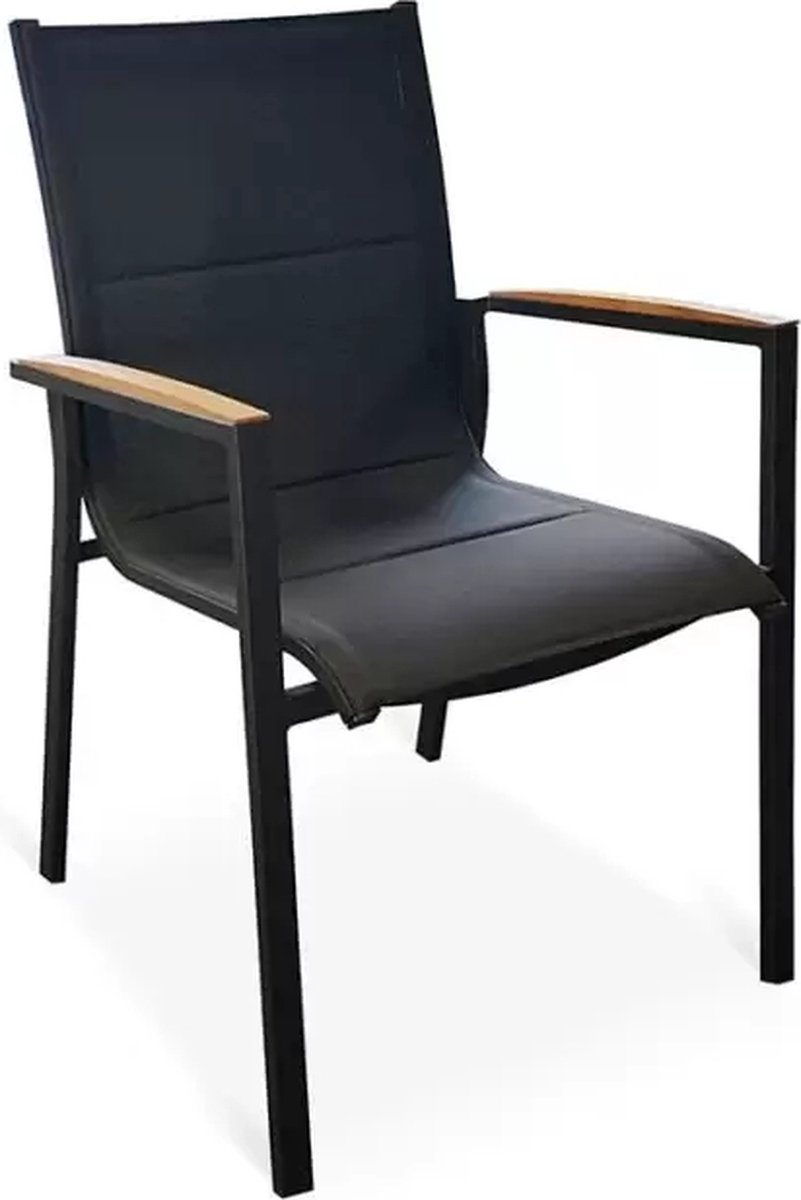 Tierra Outdoor Tuinstoel Foxx Teak - Dining Tuinstoel - Aluminium