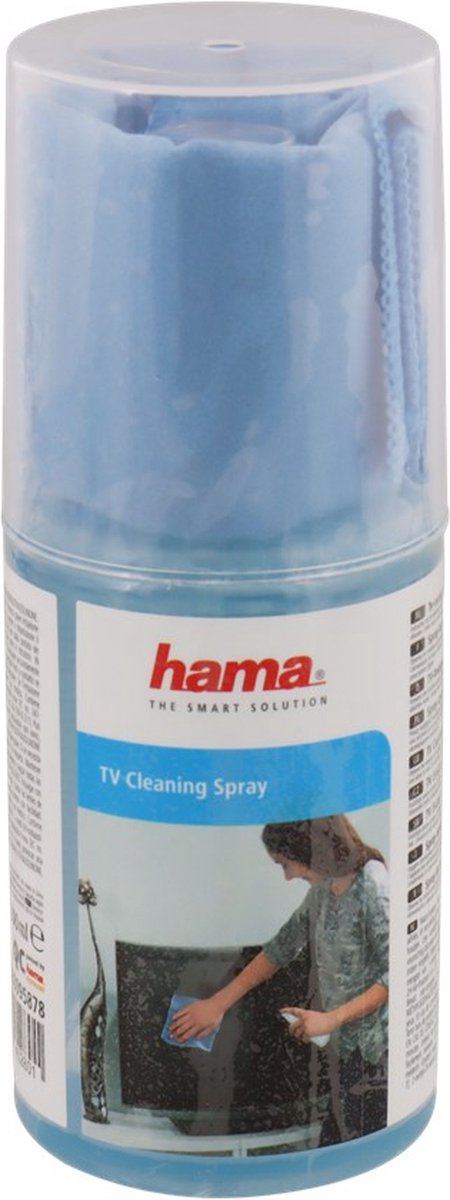 Hama Reinigingsspray voor TV - 200ml - Inclusief Reinigingsdoek | bol
