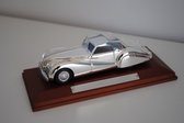 Alfa Romeo 6C 2500 SS (Zilver) (10 cm) 1/43 Silver-Cars Collection - Modelauto - Schaalmodel - Model auto - Miniatuurauto