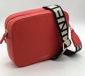 Coccinelle Tebe Coral Red crossbody