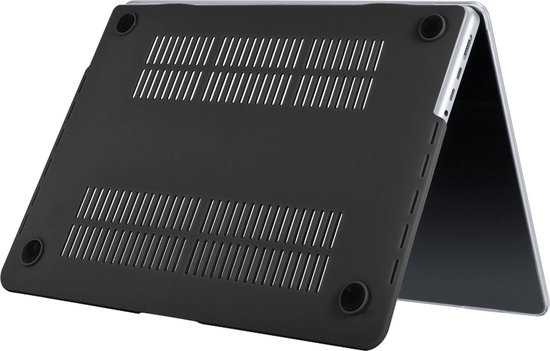 Lunso - housse de protection - MacBook Pro 16 pouces (2021) - Zwart Glitter