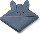 LIEWOOD Augusta Hooded Towel - Badcapes - Blue Wave - Konijnenoortjes - 1 x 1 meter