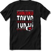Tokyo - Shibuya | TSK Original & vintage | T-Shirt Heren - Dames | Rood | Perfect Cadeau Shirt | Grappige Spreuken - Zinnen - Teksten | Maat L