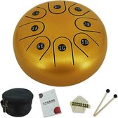 PiProducts Tongdrum - Handpan - Drum - Goud