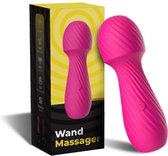 Power Escorts - 52-00025-1 - Dazzle pink - Silicone massager - USB - 9 vibratiestanden - Mini wand - Massage apparaat