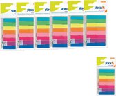 Stick'n - Smalle Film Index tabs - 6-pack - 45x8mm, 8x neon assorti kleuren, 960 tabs totaal