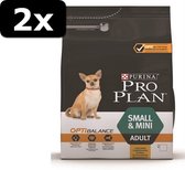 2x PRO PLAN DOG SMALL/MINI KIP 3KG