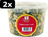 2x DOG TREATZ INIMINI PUP 3 MIX 1600GR