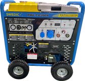 Swedic 3 in 1 Generator Las en Lucht Compressor PWC 7.0-200A