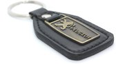 Sleutelhanger Peugeot | Kunstleer, Metaal | Keychain Peugeot Imitation Leather