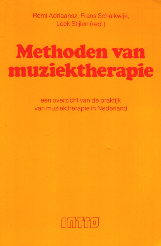 Methoden van muziektherapie - cover