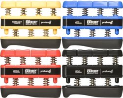 Gripmaster complete set 4 stuks - Handtrainer - Vingertrainer - 4 weerstanden - ProHands - Handen, vingers en pols trainen